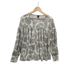 Ann Taylor Top Blouse Shirt Women's‎ Size M Classic Career Workwear Corpcore